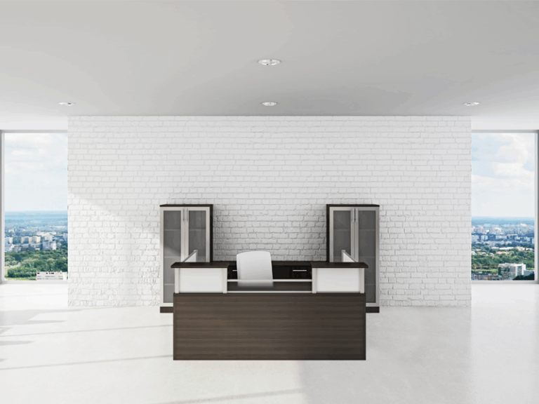 reception desk corporate