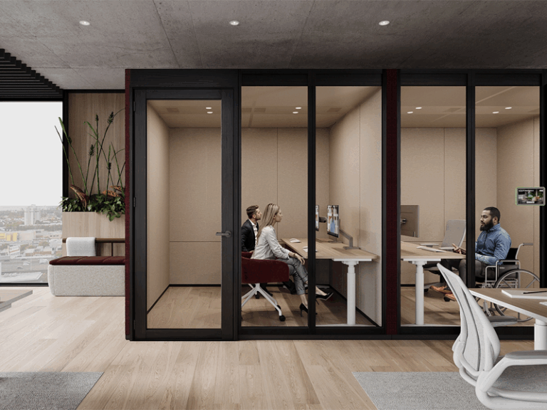 privacy room, office privacy space, meeting room, modular room