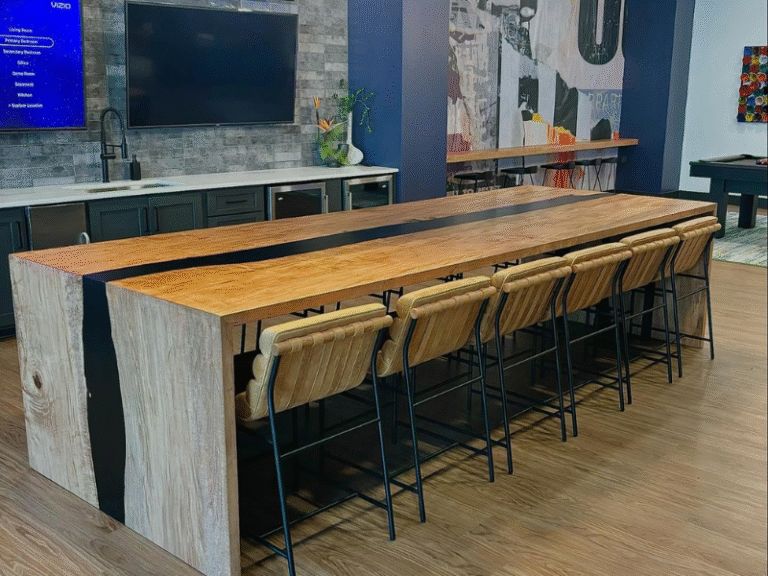 Maple Waterfall Community Table